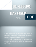 7,1. Diapósitivas - Lean Canvas 2019