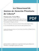 Diagnostico Barrios de Atencin Prioritaria Liberia