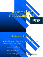 Aceros para Herramientas 2016