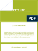 Patent e