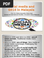 Social Media and GE14 in Malaysia