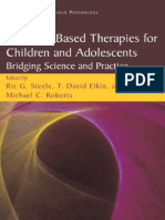 Handbook of Evidence-Based Therapies For Children and Adolescents - Bridging Science and Practice (Issues in Clinical Child Psychology) PDF