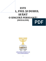 Este Tatal Fiul Si Duhul Sfant o Singura Persoana PDF