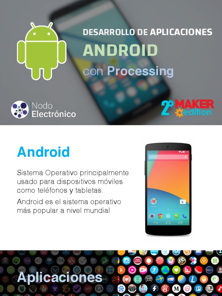 Android Processing | PDF | Biblioteca (informática) | Android (sistema ...