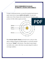 1 Electricity Student Worksheet Package