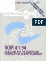 ROM 4.1-94 (EN) Guide For Rigid Pavement