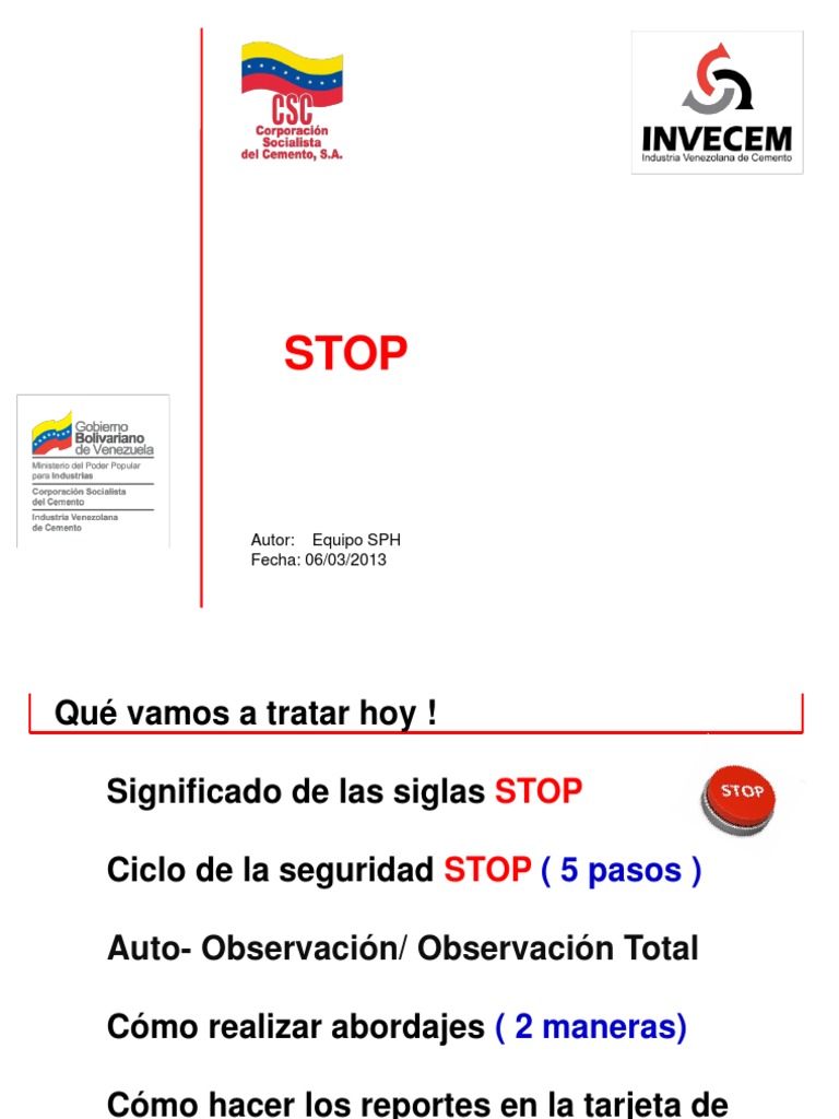 Stop | PDF | Science | Ciencia humana