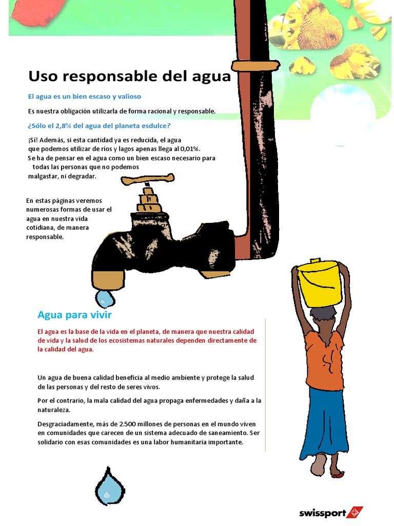 Uso Responsable Del Agua - Final | PDF | Tap (Válvula) | Contaminación