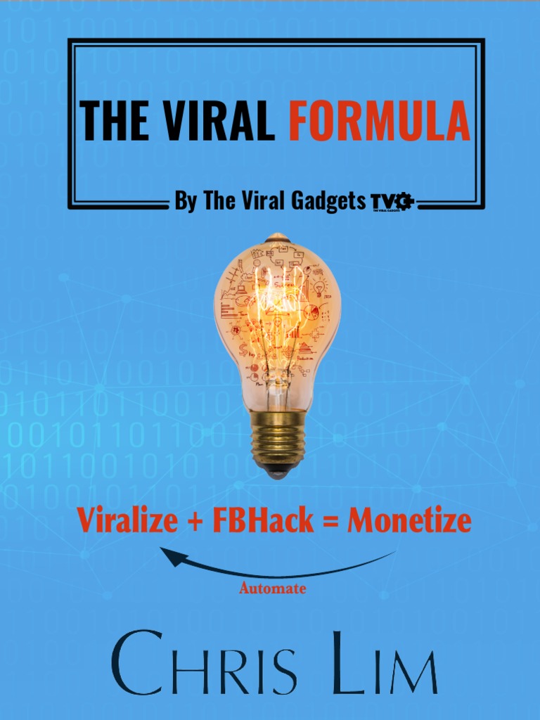 The Viral Formula E Book Pdf Digital Marketing Advertising