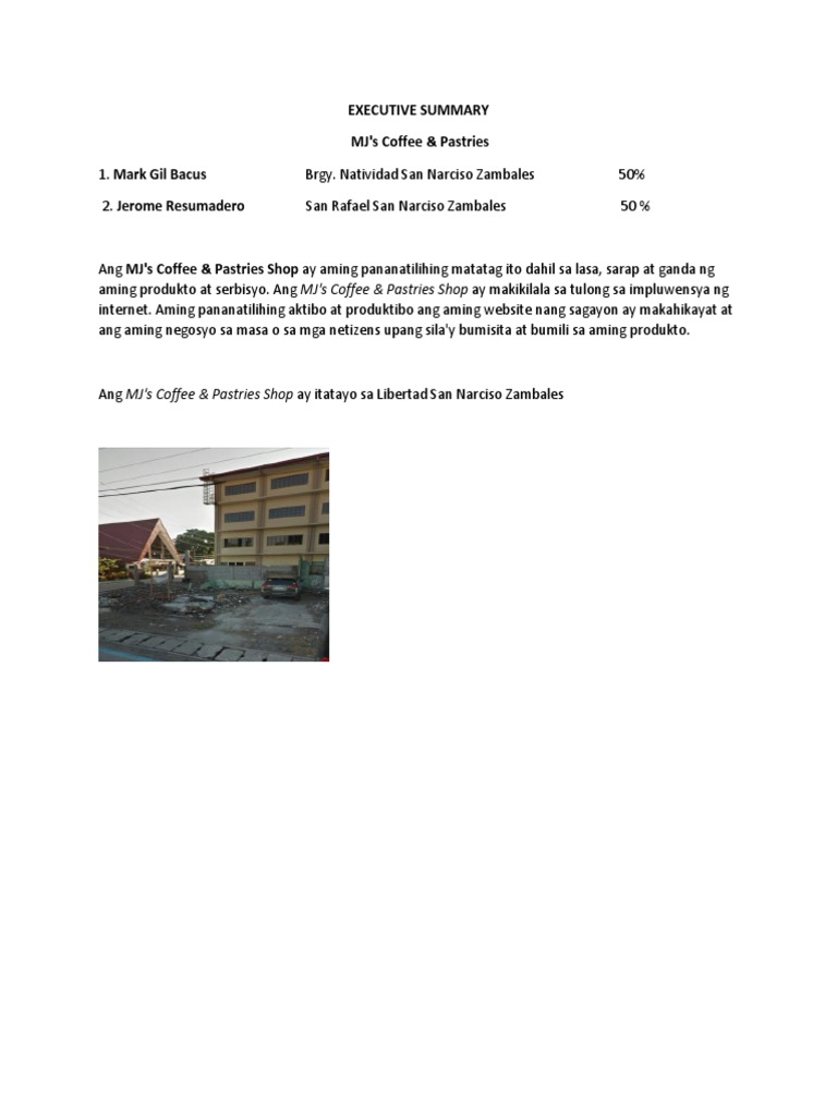 Feasibility Study 1 | PDF