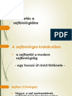 Sejtbiológia 1