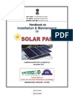 Handbook on Installation & maintenance of Solar Panel(1).pdf