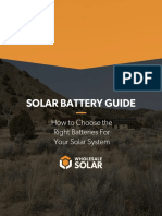 Solar Battery Guide PDF
