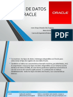 Los Tipos de Datos en Oracle