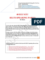 40 bài mẫu ielts speaking part 3 by Simon PDF