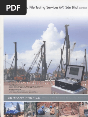 Asia Pile Testing Company Profile Pdf Deep Foundation Geotechnical Engineering