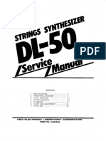 Korg Delta DL-50 Service Manual