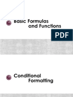 3 Conditional Formatting