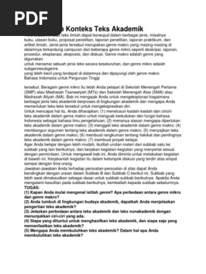 Teks Akademik Dan Non Akademik Untuk membedakan keduanya anda harus menelusuri ciri ciri tersebut.