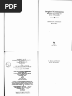 ANDERSON, Benedict (Imagined Communities) | PDF
