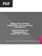Time and Stress Management