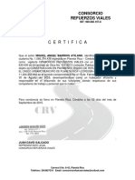 Certificado Miguel 2019 Crv