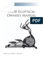 True Fitness Truefitness Elliptical Ps100 Users Manual 460431