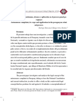 Querella autónoma en el proceso penal paraguayo