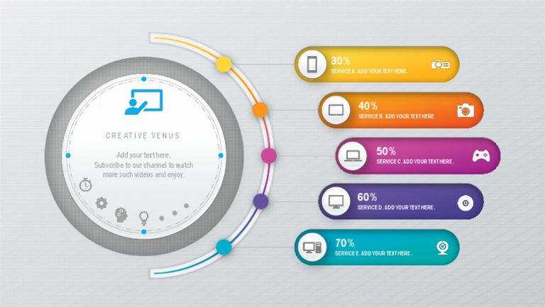Awesome Workflow Layout, Process, Annual Report, Business Slide in ...