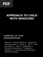 Approach To Child With Wheezingpediatrics