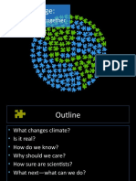 Climate Change:: Fitting The Pieces Together