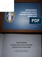 Pregătirea Pricinelor Pentru Dezbaterile Judiciare Ediția-II-A