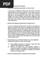 Csec Physics Implementation Lab | PDF | Series And Parallel Circuits ...