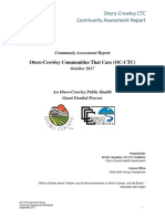 Community Assessment Report OC-CTC