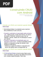 Apresentação - CRUD - SQLite