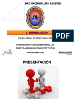 I. Introducción A Formulación y Evaluación de Proyectos PDF