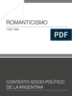 Romanticismo en Argentina: contexto y autores clave