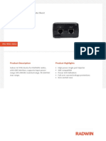 Indoor Ac Poe Device - Data Sheet