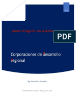 Corporaciones regionales desarrollo
