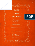 SSB English Pilipino Sama Sibutu Basic Vocabulary 1979 PDF