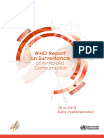 WHO Report On Surveillance: of Antibiotic Consumption