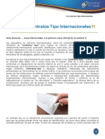 Clase 1 - Unidad 4 - Contratos Tipos Internacionales PDF