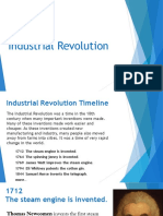 Topic 1 Industrial Revolution