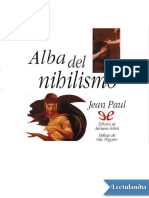 Alba Del Nihilismo - Jean Paul