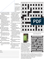 Polymath 1,004 Set by Sleuth Crossword Puzzle