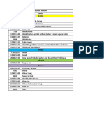 jadwal harianku