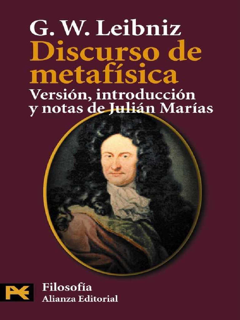 Discurso De Leibniz Sobre Metafisica