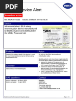 Medical Device Alert: Immediate Action