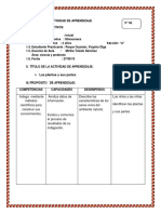 Actividad de Aprendizaje La Planta y Sus Partes