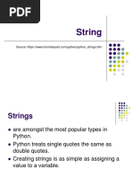 String in Python-1